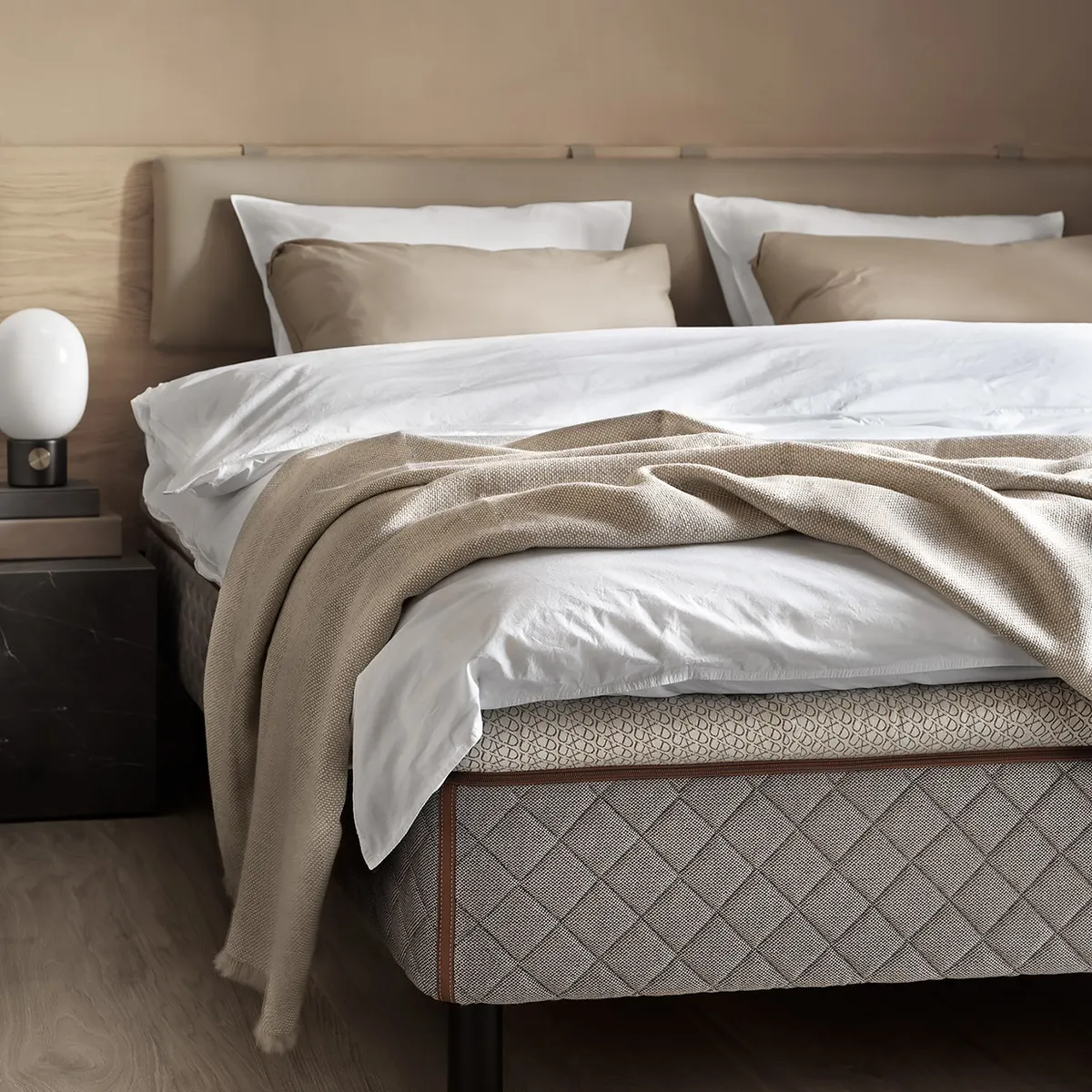 When it comes to achieving top tier sleep quality, DUXIANA stands out. Just as the right materials and design in sports equipment can elevate performance, DUXIANA mattresses are crafted with the finest materials and cutting edge design to help you achieve your best nights sleep.

Innovative Continuous Spring System
DUXIANA's continuous spring system offers the perfect balance of support and comfort, ensuring proper spinal alignment while reducing pressure points. The systems unique design adapts to your body's movements, offering personalised support throughout the night.

High Quality Materials
DUXIANA mattresses use a combination of natural latex, advanced spring systems, and breathable fabrics that promote better airflow and regulate temperature. This allows for a cooler, more comfortable sleep environment, especially important in a warm, humid climate like Singapore.

Durability and Longevity
Just as elite athletes depend on durable sports equipment, DUXIANA mattresses are built to last. Their premium construction ensures consistent performance over time, providing you with reliable comfort night after night, year after year.

Tailored Comfort
DUXIANA mattresses are designed to cater to a variety of sleeping preferences. Whether you need a firmer mattress for better spinal support or a softer surface for ultimate comfort, DUXIANA offers the flexibility to choose the ideal firmness to suit your needs using their adjustable inner springs.

Stress Free Sleep
With DUXIANA, you can finally say goodbye to restless nights. The mattress's ability to reduce motion transfer ensures that you and your partner can enjoy an undisturbed, peaceful sleep, so you wake up feeling refreshed and ready to take on the day.

